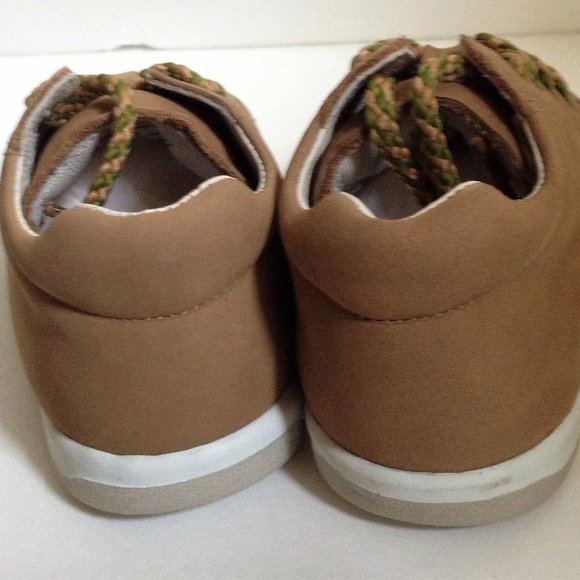 Perfection by Jumping Jacks Walking Toddler Shoes Sand Nubuck Shoes /Boot NIB - Picture 2 of 6